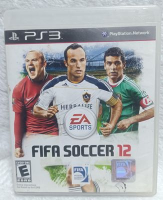 SJ2 FIFA SOCCER 12, PlayStation 3, Usado, Completo.