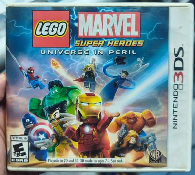 SJ2 Lego Marvel Super Heroes Universe in Peril Nintendo 3DS Usado