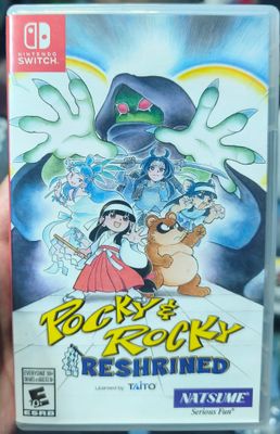 SJ1 Pocky Rocky Reshrined Nintendo Switch Usado Completo