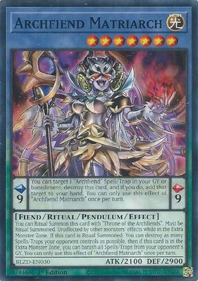 Archfiend Matriarch - Blazing Dominion (BLZD) Common *Espanol*