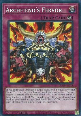 Archfiend's Fervor - Burst Protocol (BPRO) Burst Protocol