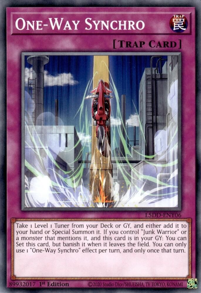 One-Way Synchro - Legendary 5D's Decks (L5DD) Legendary 5D's Decks