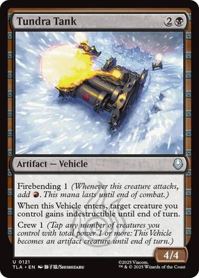 Tundra Tank - Avatar: The Last Airbender (TLA) Avatar: The Last Airbender Foil
