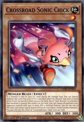 Crossroad Sonic Chick - Legendary 5D's Decks (L5DD) Legendary 5D's Decks