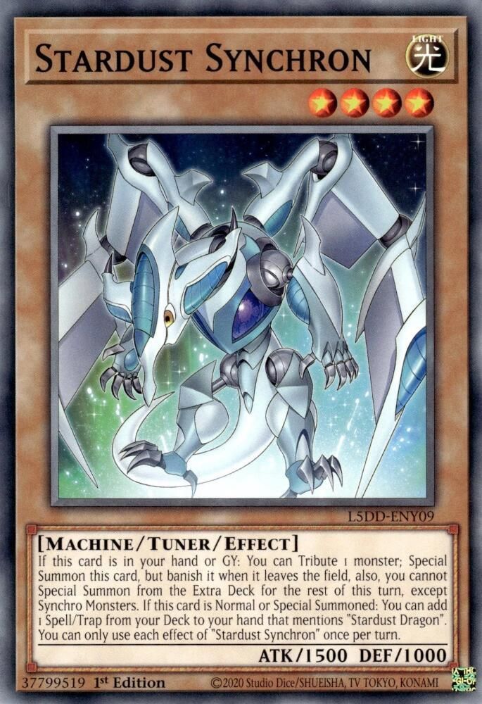 Stardust Synchron - Legendary 5D's Decks (L5DD) Legendary 5D's Decks