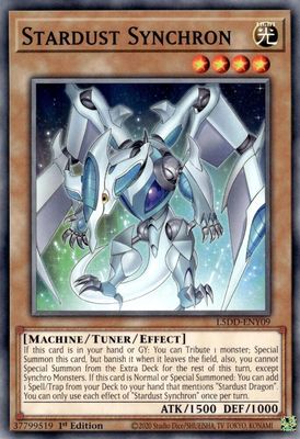 Stardust Synchron - Legendary 5D's Decks (L5DD) Legendary 5D's Decks