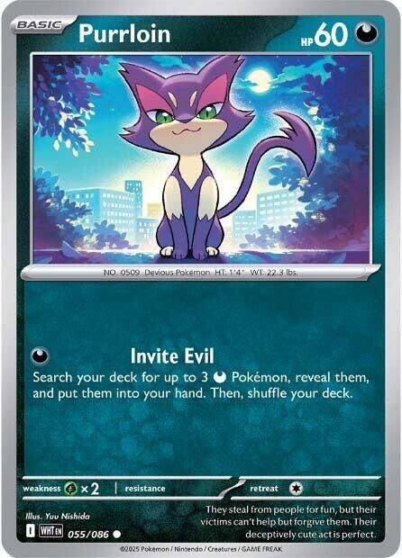 Purrloin - SV: White Flare (WHT) Foil