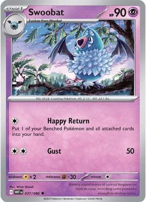Swoobat - SV: White Flare (WHT) Foil