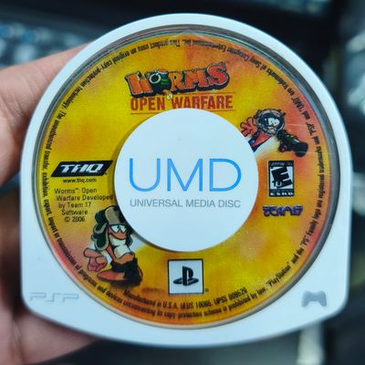 SJ1 Worms Open Warfare PSP UMD