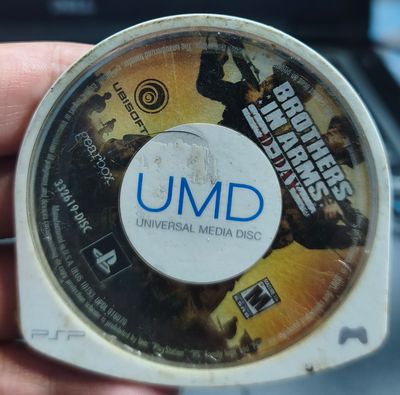 SJ1 Brothers in Arms PSP UMD Disc