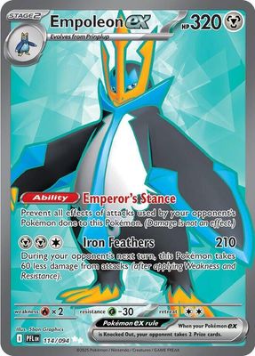 SJF Empoleon ex - 114/094 - ME02: Phantasmal Flames (PFL)