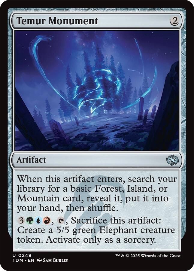Temur Monument - Tarkir: Dragonstorm (TDM)