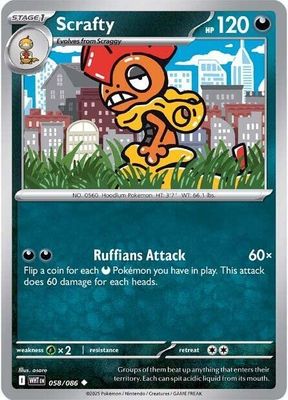 Scrafty - SV: White Flare (WHT)