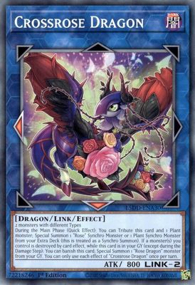 Crossrose Dragon - Legendary 5D's Decks (L5DD) Common