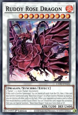 SJ Ruddy Rose Dragon - Legendary 5D's Decks (L5DD) Legendary 5D's Decks Common
