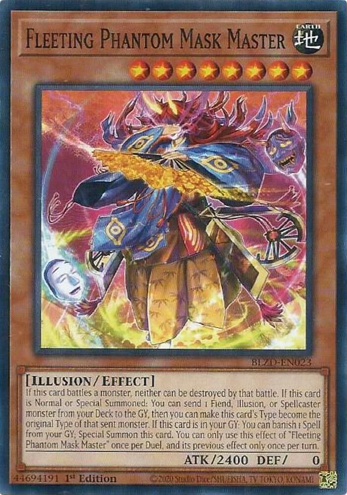 Fleeting Phantom Mask Master - Blazing Dominion (BLZD)