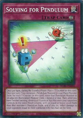 Solving for Pendulum - Blazing Dominion (BLZD)