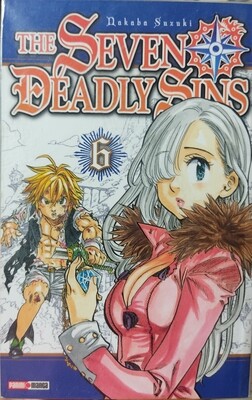 SJ2 The Seven Deadly Sins Manga Volumen 6 Espanol Norma
