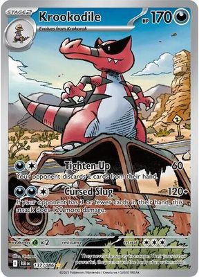 SJF Krookodile - 137/086 - SV: Black Bolt (BLK)