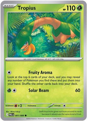 Tropius - ME05: Pitch Black (PBL) Foil