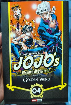 SJ2 Jojos Bizarre Adventure Manga Volumen 4 Español Panini Golden Wind