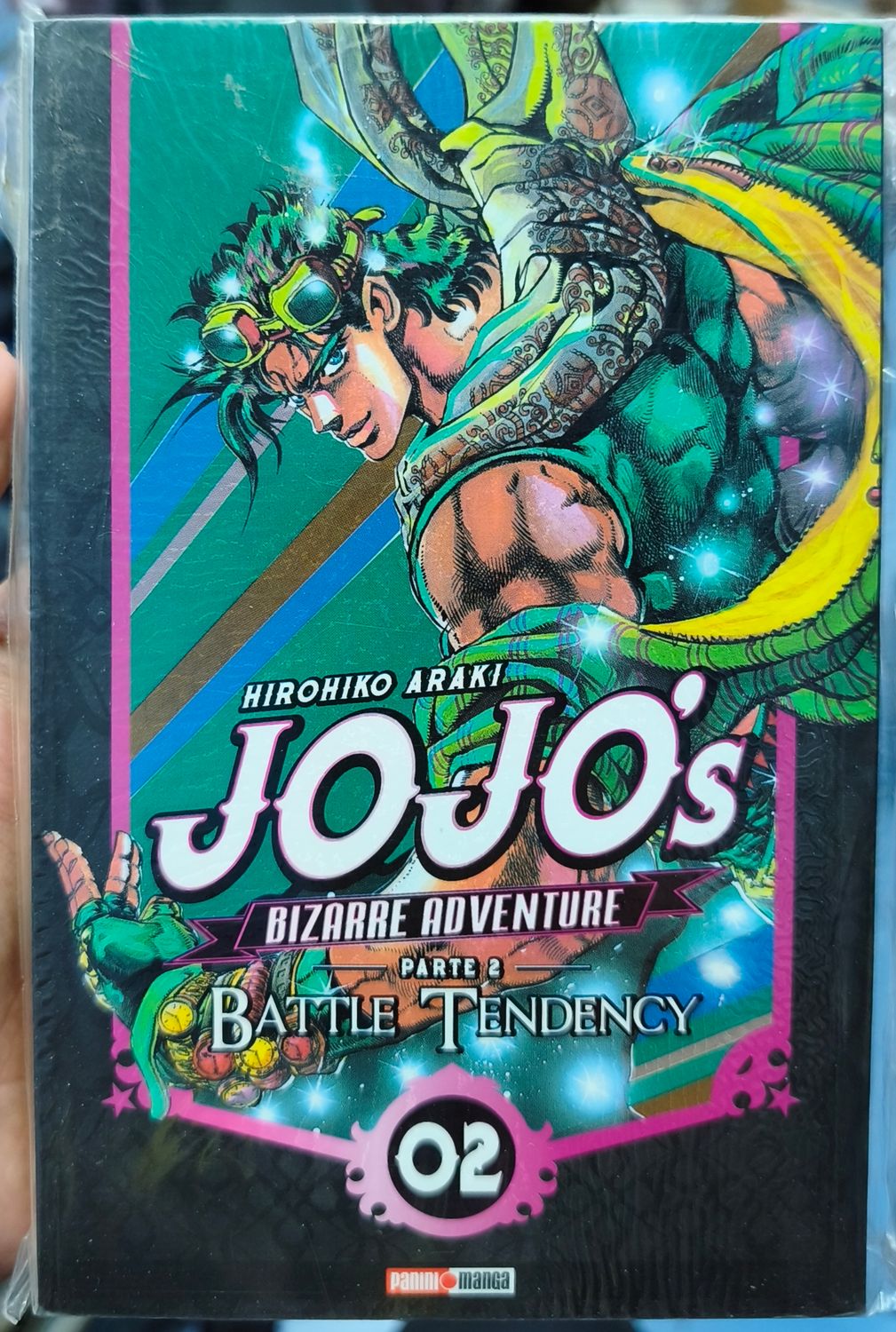 SJ2 Jojos Bizarre Adventure Manga Volumen 2 Battle Tendency