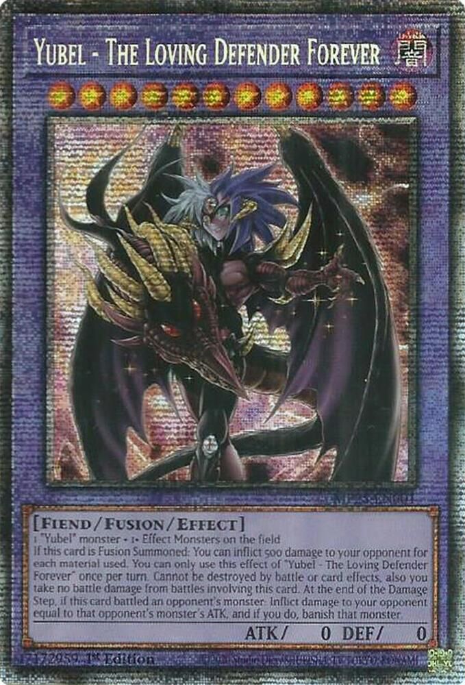 Yubel - The Loving Defender Forever - 2025 Mega-Pack (MP25) 2025 Mega-Pack Starlight Rare