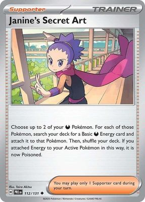 Janine's Secret Art - 112/131 - SV: Prismatic Evolutions (PRE) Foil