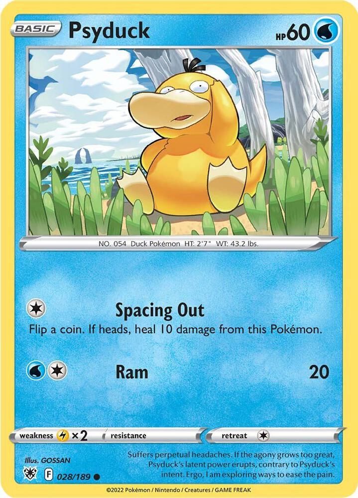 Psyduck - SWSH10: Astral Radiance (SWSH10) Common