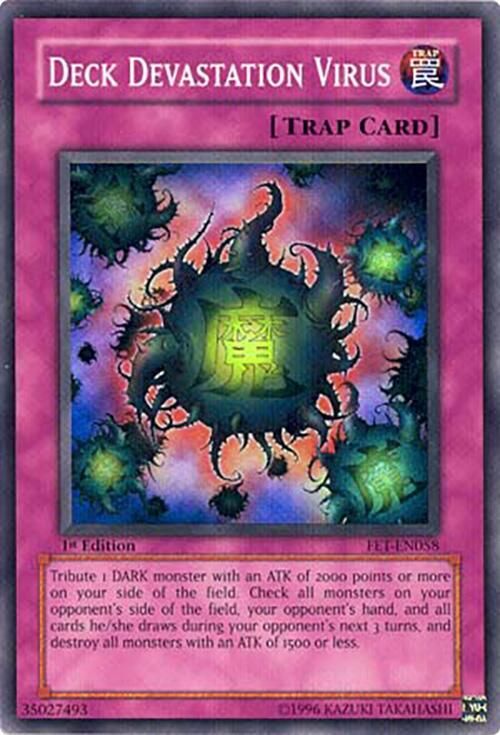 SJF Deck Devastation Virus - Flaming Eternity (FET) Super Rare