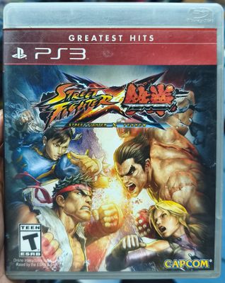 SJ1 Street Fighter X Tekken Playstation 3 Usado Completo