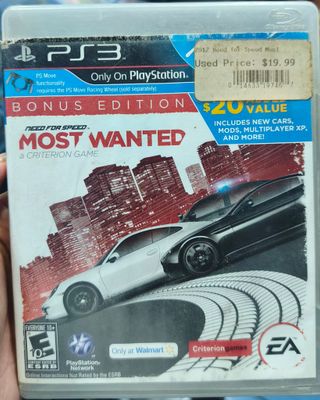 SJ1 Need For Speed Most Wanted Playstation 3 Usado