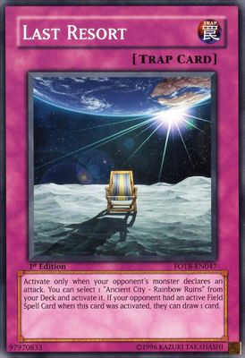 Last Resort - Force of the Breaker (FOTB) Common