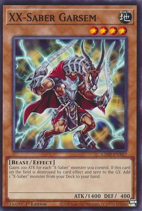 XX-Saber Garsem - Legendary Modern Decks 2026 (L26D) Common
