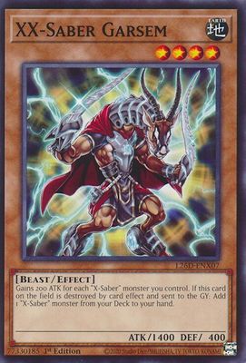 XX-Saber Garsem - Legendary Modern Decks 2026 (L26D) Common