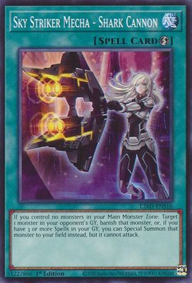 Sky Striker Mecha - Shark Cannon - Legendary Modern Decks 2026 (L26D) Legendary Modern Decks 2026