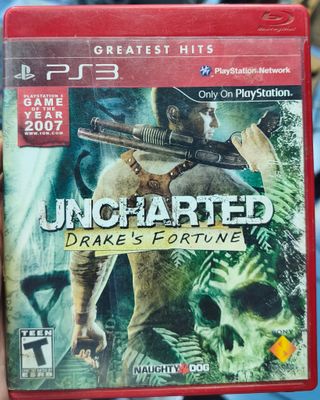 SJ1 Uncharted Drake Fortune Playstation 3 Usado