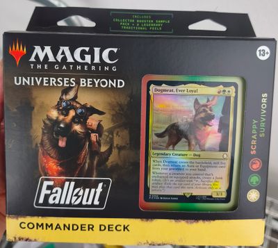 SJ1 Scrappy Survivors Commander Deck Magic The Gathering Nuevo