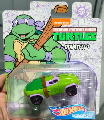 SJ6 Donatello Hot Wheels Tortugas Ninja