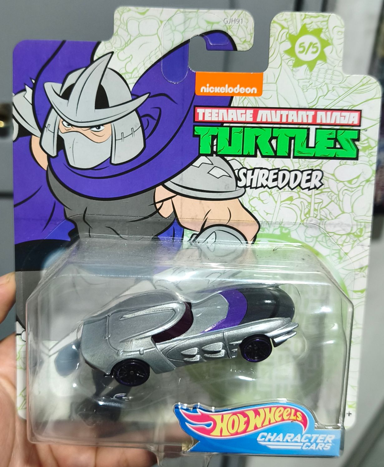 SJ6 Shredder Hot Wheels Tortugas Ninja