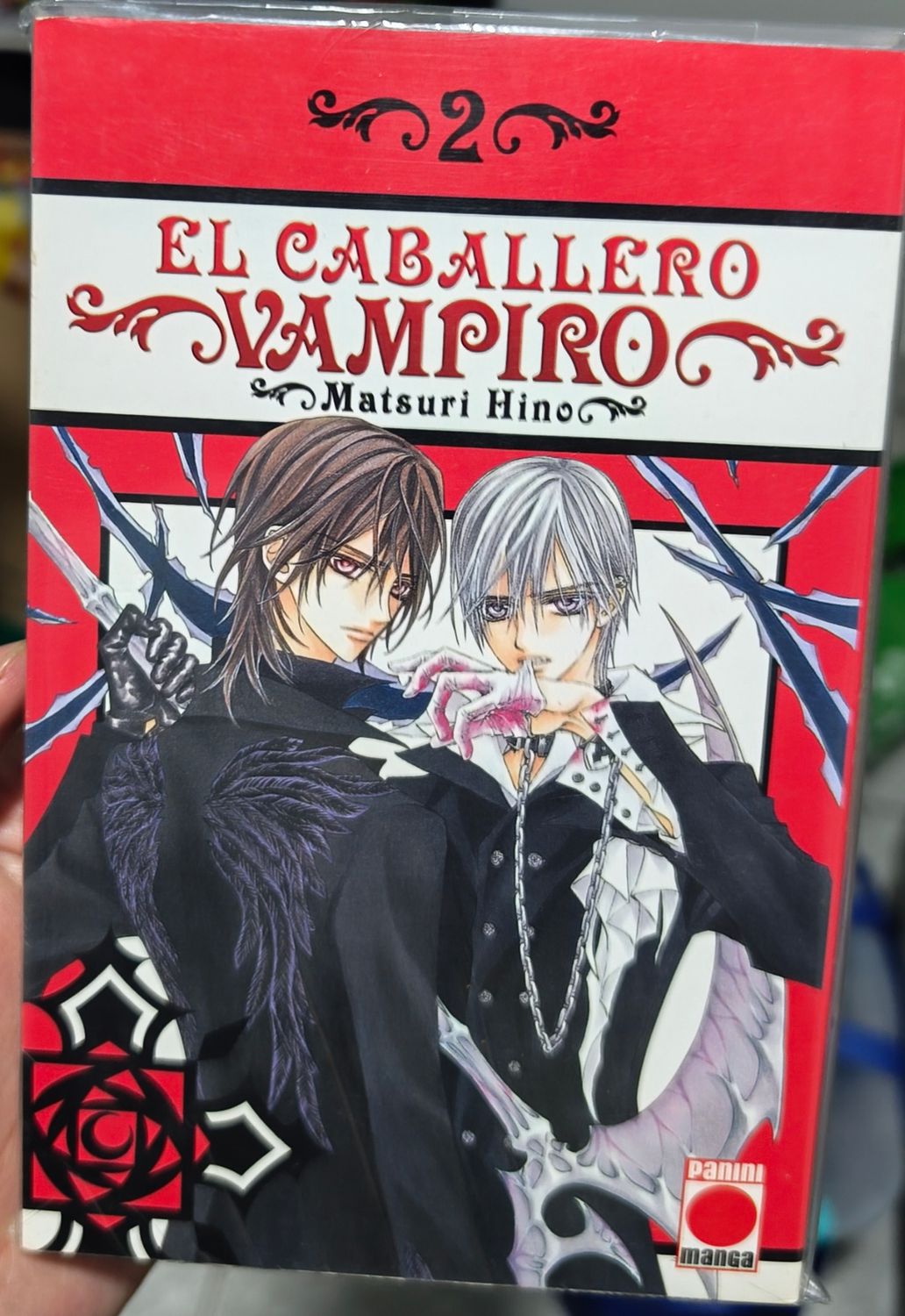 SJ6 Vampire Knight Manga Volumen 2 Español Panini