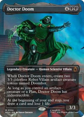 SJF Doctor Doom (Borderless) (0336) - Marvel Super Heroes (MSH)
