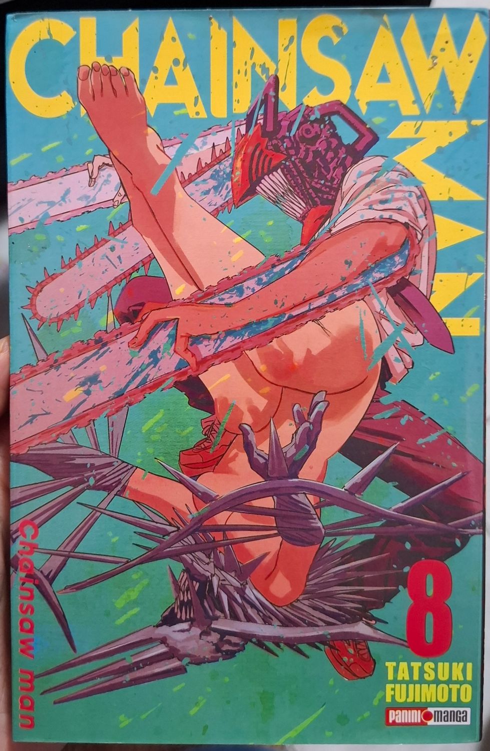 SJ2 Chainsaw Man Manga Volumen 8 Espanol Panini