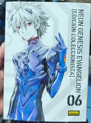 SJ2 Neon Génesis Evangelion Manga Volumen 6 Español Norma Edición Coleccionista