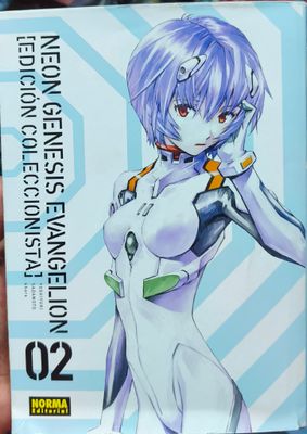 SJ2 Neon Génesis Evangelion Manga Volumen 2 Norma Español Edición Coleccionista