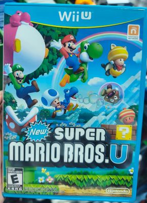 SJ2 New Super Mario Bros U Nintendo Wii U Usado Completo