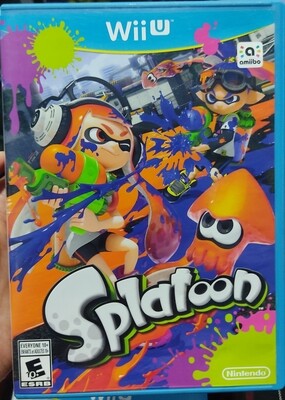 SJ2 Splatoon Nintendo Wii U Usado Completo