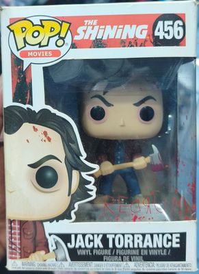 SJ2 Jack Torrance Figura Funko Pop 456 The Shining Figura Caja Dañada