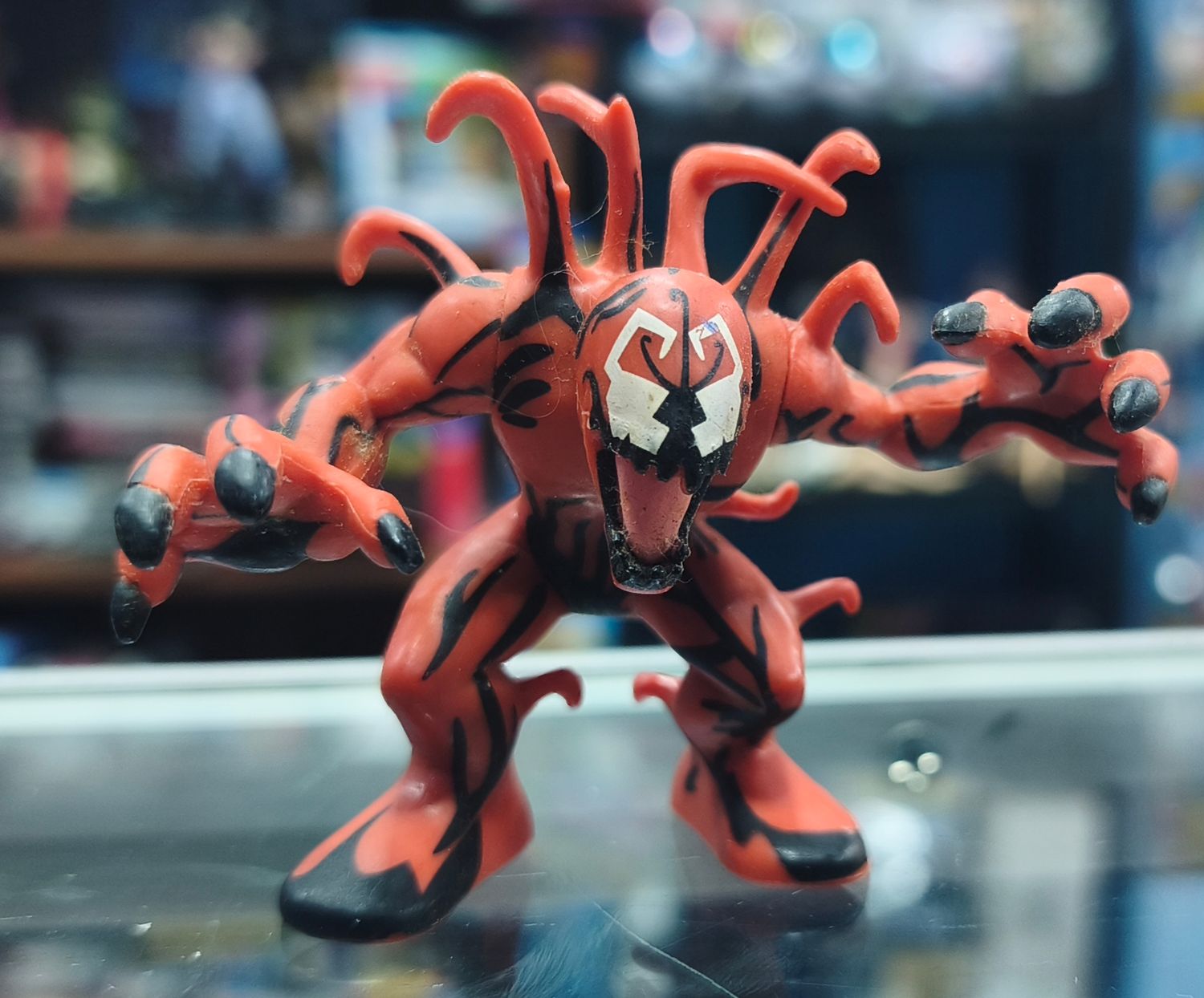 SJ6 Carnage Figura Playskool Spider Man Figura