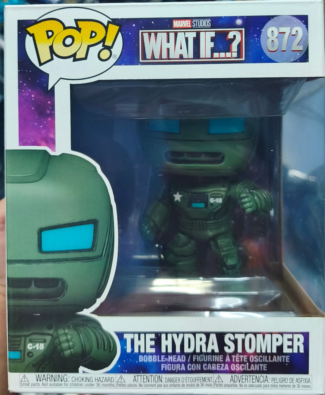 SJ6 The Hydra Stomper Figura Funko Pop 872 Marvel What if